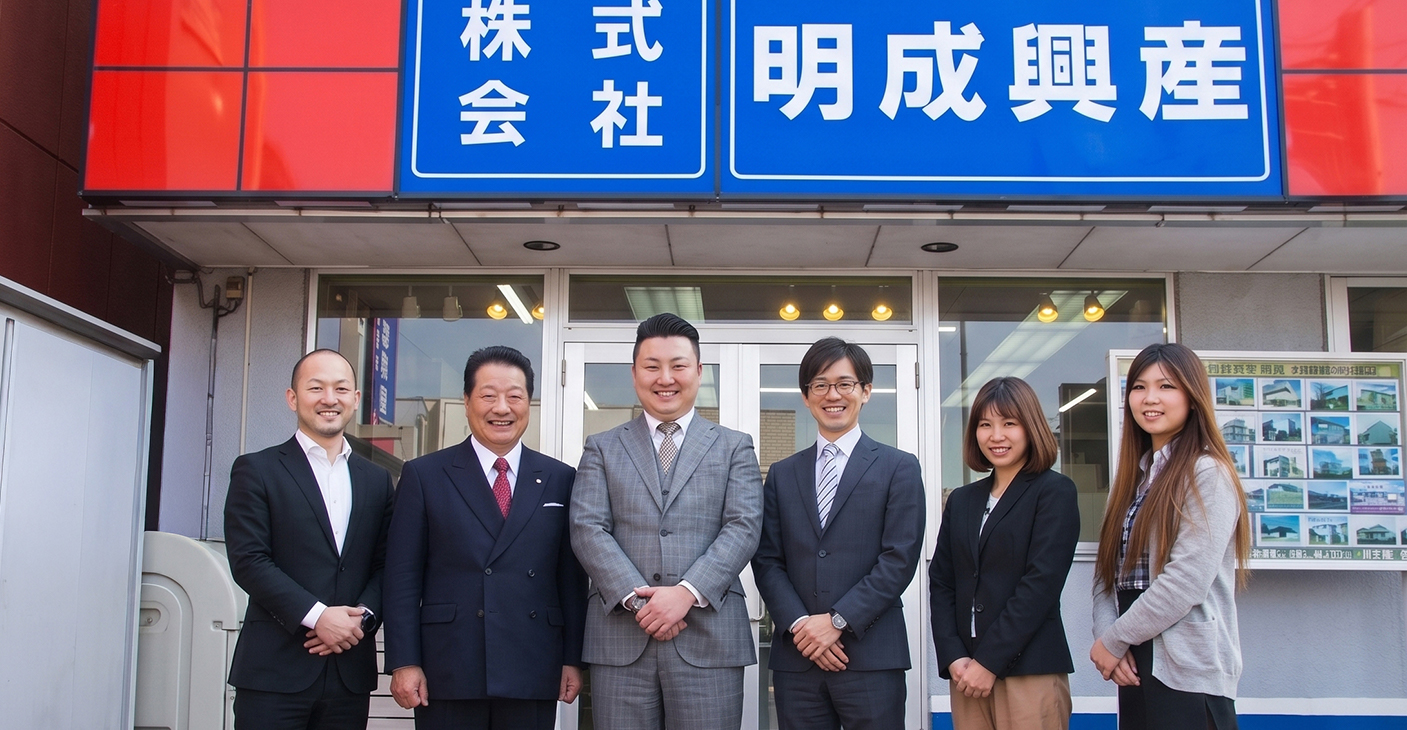 お客様に寄り添う、明成興産のスタッフ